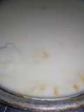 Leche con maizena y azúcar quemada