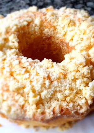 Una foto de Budín de Naranja con crumble