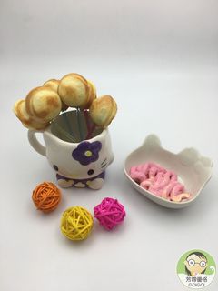 棒棒糖優格乳清鬆餅球 的食譜成品照片