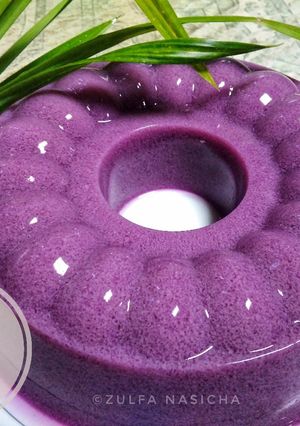 Foto resep Puding Ubi Ungu