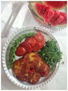 عکسی از دستور کوکو سیب‌زمینی