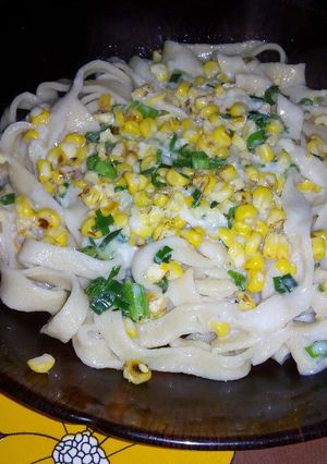 Una foto de Fideos casero fácil