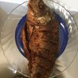 Ikan mas goreng kering
