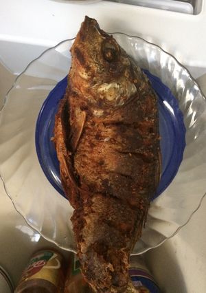 Foto resep Ikan mas goreng kering