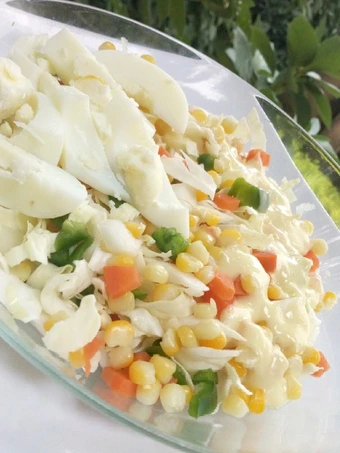 Simple Way Make Recipe Sweet Corn Salad that is Really Delicious, Perfect}