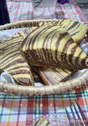Une photo de Zébra cake