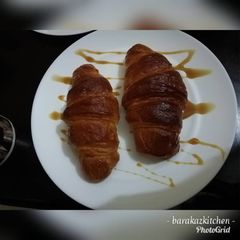 Chocolate croissants A picture of Chocolate croissants.
