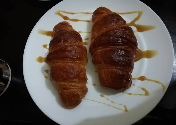 Recipe of Homemade Chocolate croissants