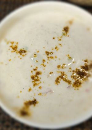 A picture of Masala Raita.