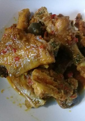 Foto resep Ayam kampung bumbu kuning