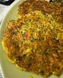 Hamburguesas de arroz, zanahoria y brócoli