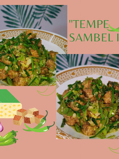 Foto resep Tempe sambal ijo