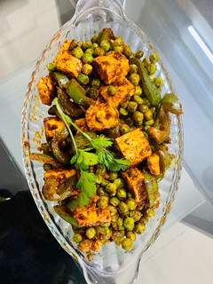 A picture of Paneer Masala Dry.