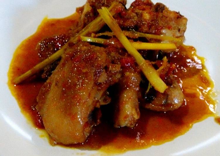 Ayam rica rica (spicy)