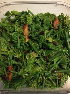 涼拌龍鬚菜 的食譜成品照片