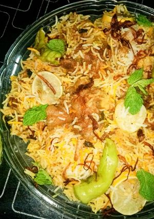 A picture of Beef Biryani 💞💞💞💞💞.
