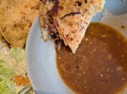 A picture of chipotle tacos