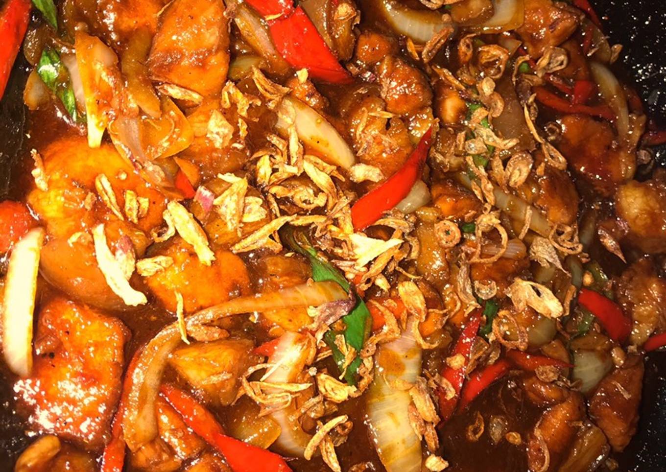 Daging babi kecap