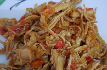 Langkah Mudah untuk Menyiapkan Ayam Suwir Pedas Manis Anti Gagal