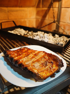 Una foto de Ribs a la barbacoa!!