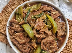 Foto resep Tumisan Daging Tomat Hijau
