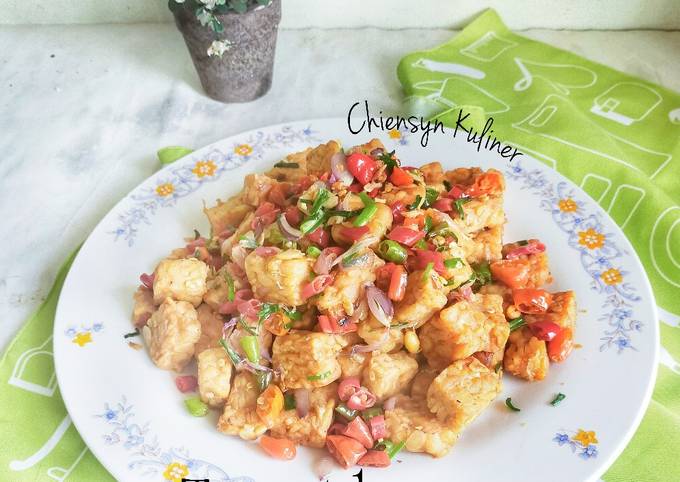 Resep Tempe Cabe Garam Oleh Chiensyn Kuliner Cookpad