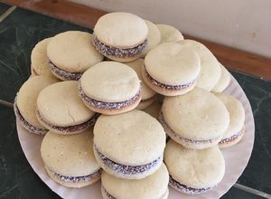 Una foto de Alfajores de maicena