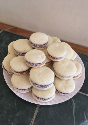 Una foto de Alfajores de maicena