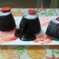 A picture of Chocolate lava cake.