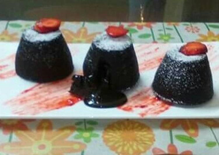 Recipe: Yummy Chocolate lava cake