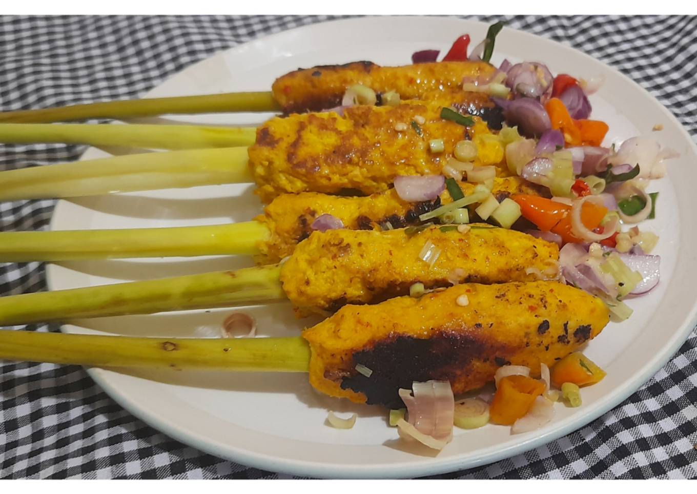 Sate Lilit Ayam Khas Bali