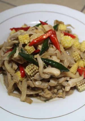 Foto resep Oseng jamur tiram