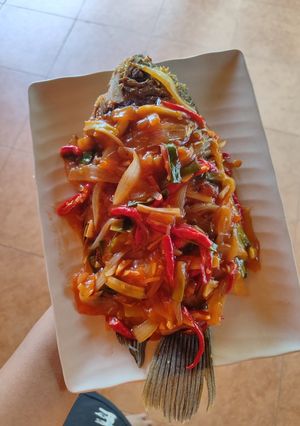 Foto resep 005. Gurame asam manis