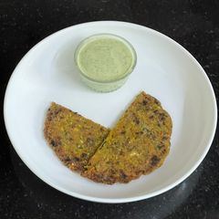 A picture of Gluten-free Veggie Paratha 🫓.