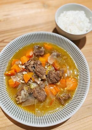 簡易版匈牙利牛肉湯 的食譜成品照片