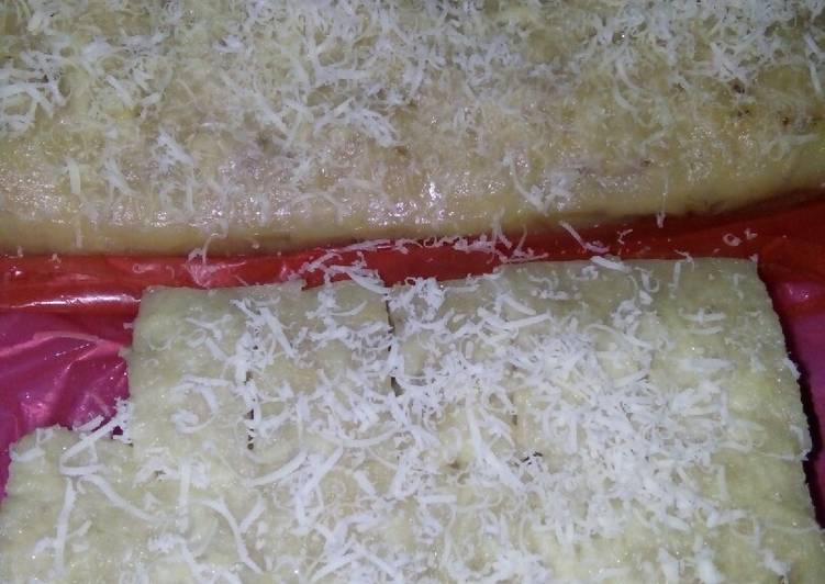 Bolu pisang rasa keju
