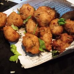 A picture of Rice pakoray.