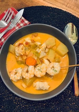 Une photo de ☆Soupe de Poisson au Lait de Coco☆
