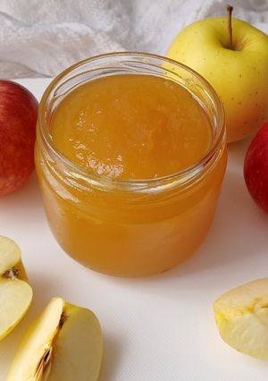 عکسی از دستور مارمالاد سیب🍏🍎