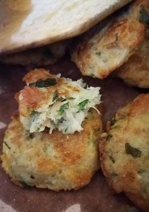 Una foto de Croquetas de atún y papa