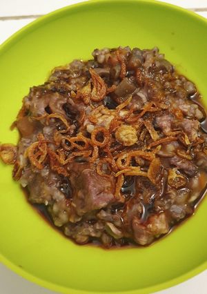 Foto resep Bubur Ayam Beras Hitam