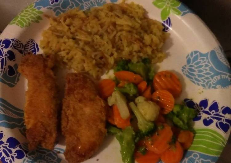 Recipe of Super Quick Homemade Yummy Breaded Baked Chicken