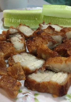 รูปของ หมูสามชั้นทอดน้ำปลา (กรอบนอกนุ่มใน)
