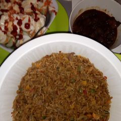 A picture of Brown rice.