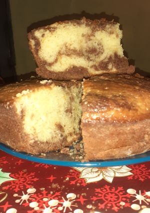Una foto de Bizcochuelo de naranja y chocolate 😋