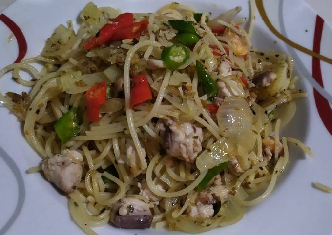 Resep Spaghetti Aglio Olio, Sempurna