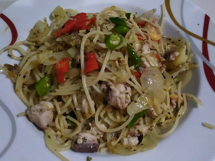 Resep Spaghetti Aglio Olio, Sempurna