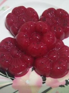 Foto resep Puding buah naga