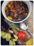 Pumpkin angoor khatta meetha chutney