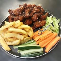 A picture of 🍗🍯Honey Garlic Chicken Wings🍯🍗.